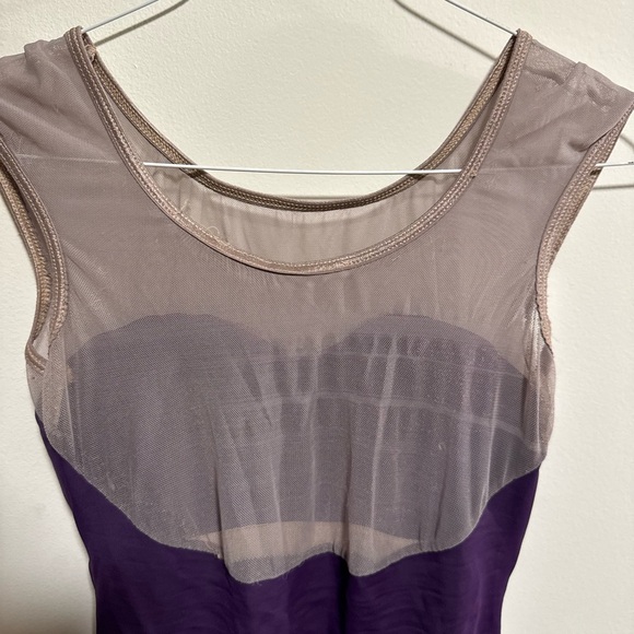 Purple Mesh Leotard - Natalie Dancewear - Picture 4 of 8